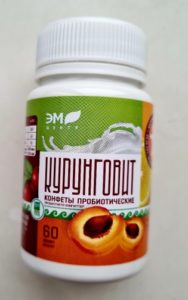 Конфеты пробиотические «Курунговит», таблетки, 60 шт