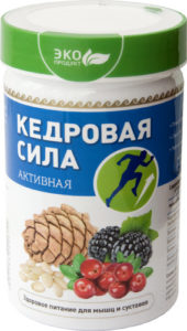 Продукт белково-витаминный «Кедровая сила — Активная», 237 г