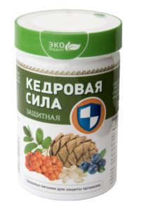 Продукт белково-витаминный «Кедровая сила — Защитная», 237 г